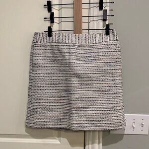 LOFT Striped Pencil Skirt
